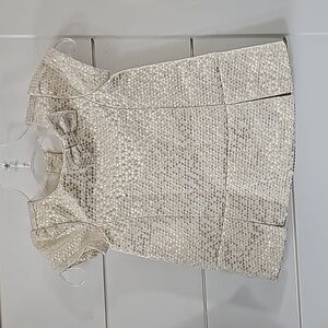 Gymboree Shimmering Gold Formal Dress